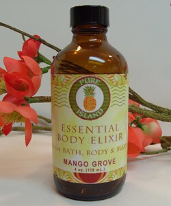 Pure Island 4-ounce Mango Grove Body Elixir