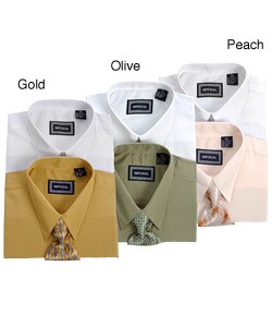 Imperial Men's Two Dress Shirts and Bonus Tie