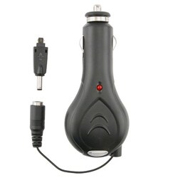 Retractable Car Charger for Palm Treo Cell Phones