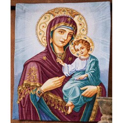 'Mother and Christ Child' Wall Tapestry