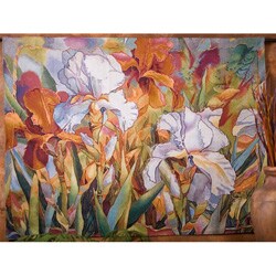 'White Beauties' Wall Tapestry