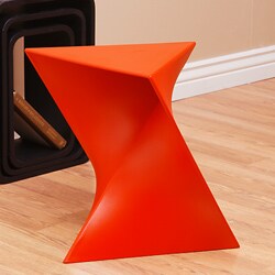 Prism Red Side Table