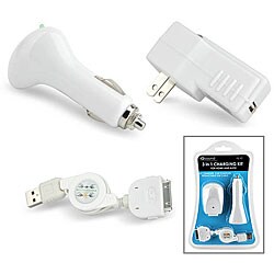 SuperSonic IQ-Sound Apple iPod/ iPhone USB Combo Charger