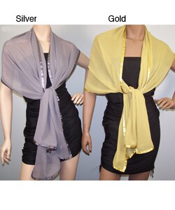 Satin Border Wrap (Pack of 2)