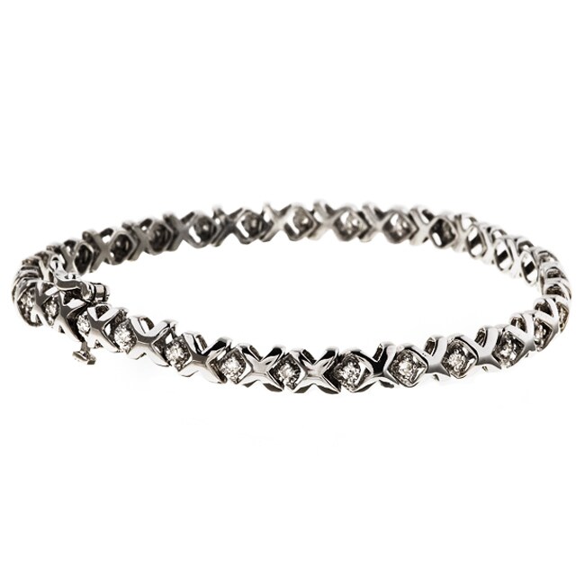 10k Gold 1/2ct TDW Diamond Tennis Bracelet (H-I, I2-3)