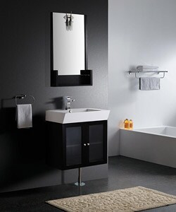 Vigo Rio Bathroom Vanity Set with Mirror