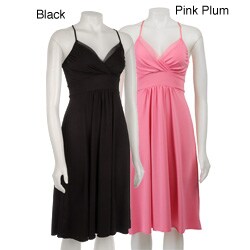 Ruby Women's V-neck Spaghetti Strap Dress