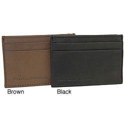 Perry Ellis Portfolio Leather Money Clip