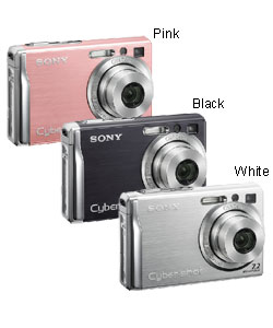 Sony DSC-W80 Cyber-Shot 7.2 MP Digital Camera (Refurbished)