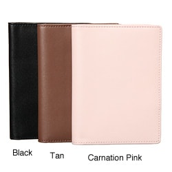 Royce Leather Deluxe Passport Card Case