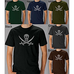 Los Angeles Pop Art Men's Pirate Flag Jolly Roger T-shirt