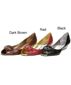 kenneth cole gold flats