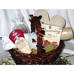 'Glittering Hearts' Spa Gift Basket