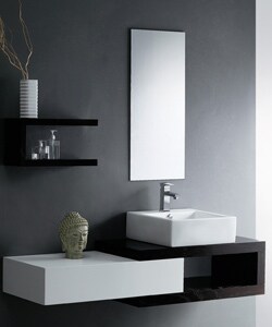 Caesar Soho Vanity Set with Mirror and Shelf