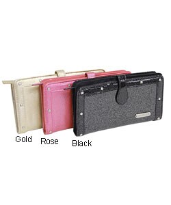 Unlisted by Kenneth Cole Star Studded Patent Wallet