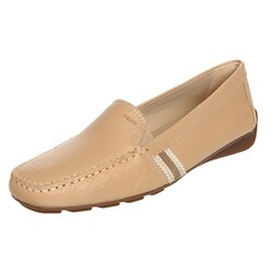 Geox Women's Leather Front Driving Moccasins