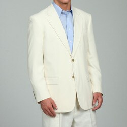 Haspel Men's Ivory Silk Sportcoat