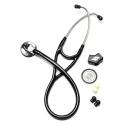 ADC Platinum Multifrequency Stethoscope- Black