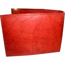 Kozmic Brown Leather Bi-fold Wallet