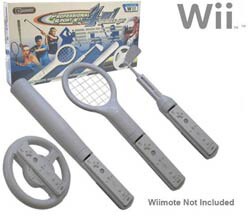 Wii Professional Sports Kit 4-in-1 Bundle