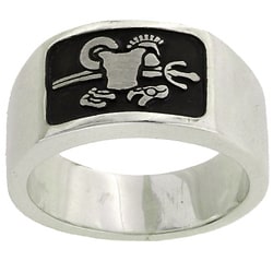 Sterling Silver 'Armor of God' Ring (Pack of 3)