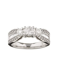 14k Gold 1 1/2ct TDW Diamond Engagement Ring (G-H, I1)