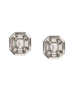 14k White Gold 1 1/5ct TDW Diamond Earrings (G-H, SI1)