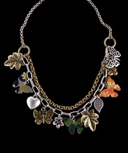 M. Haskell Multi Shape Charm Necklace