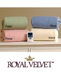 Royal Velvet Warming Electric Blanket (Twin and Full)