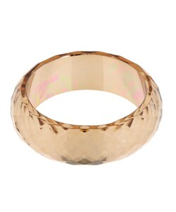R.J. Graziano Metallic Lucite Bronze Bangle