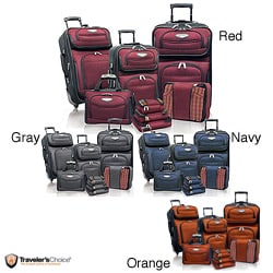 Travel Select by Traveler's Choice Amsterdam II 8-piece Deluxe Packing Luggage Set