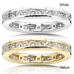 14k Gold 1ct Diamond Channel Set Eternity Ring