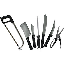 Buffalo Tools 10-piece Meat Processing Knife Set