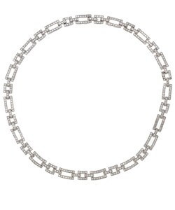 18k White Gold 8 1/5ct TDW Diamond Necklace (I, SI1)