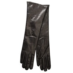 Portolano Women's Italian Cashmere/ Leather Gloves