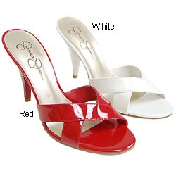 Jessica Simpson Patent Leather Sandal Pumps