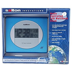 Salton Innovations Atomic LCD Wall/ Desk Clock
