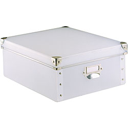 White Polypro Large Storage Box
