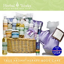 True Aromatherapy Head to Toe Spa Gift Basket 