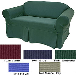 Twill Sofa Slipcover