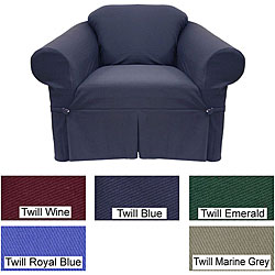 Twill Chair Slipcover
