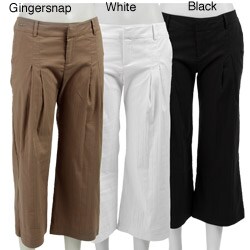 Verdina Women's Front-pleated Capri Pants