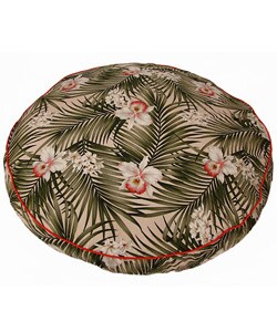 Large 42-inch Round Fern Pet Bed