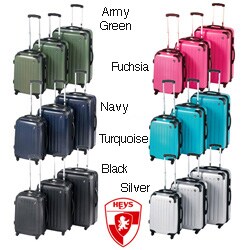 Heys Sidewinder 3-piece Lightweight Hardside Spinner Luggage Set