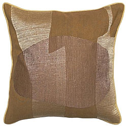 Contempo Beige Collection Throw Pillows (Set of 2)