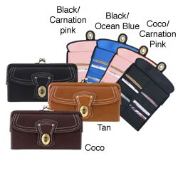 Royce Leather Large French Purse