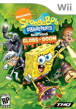 Wii - SpongeBob SquarePants Featuring Nicktoons: Globs of Doom