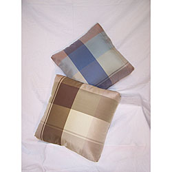 Berwick Plaid Throw Pillows (Set of 2)