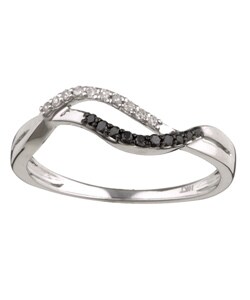 10k White Gold 1/8ct TDW Diamond Ring (H-I, I2)