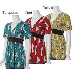 Adi Designs S Max Collection Women's V-neck Top